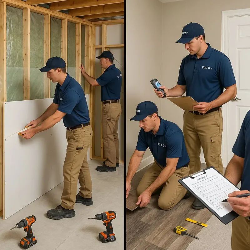 Repairs and Reconstruction process in Pleasant Run, OH
